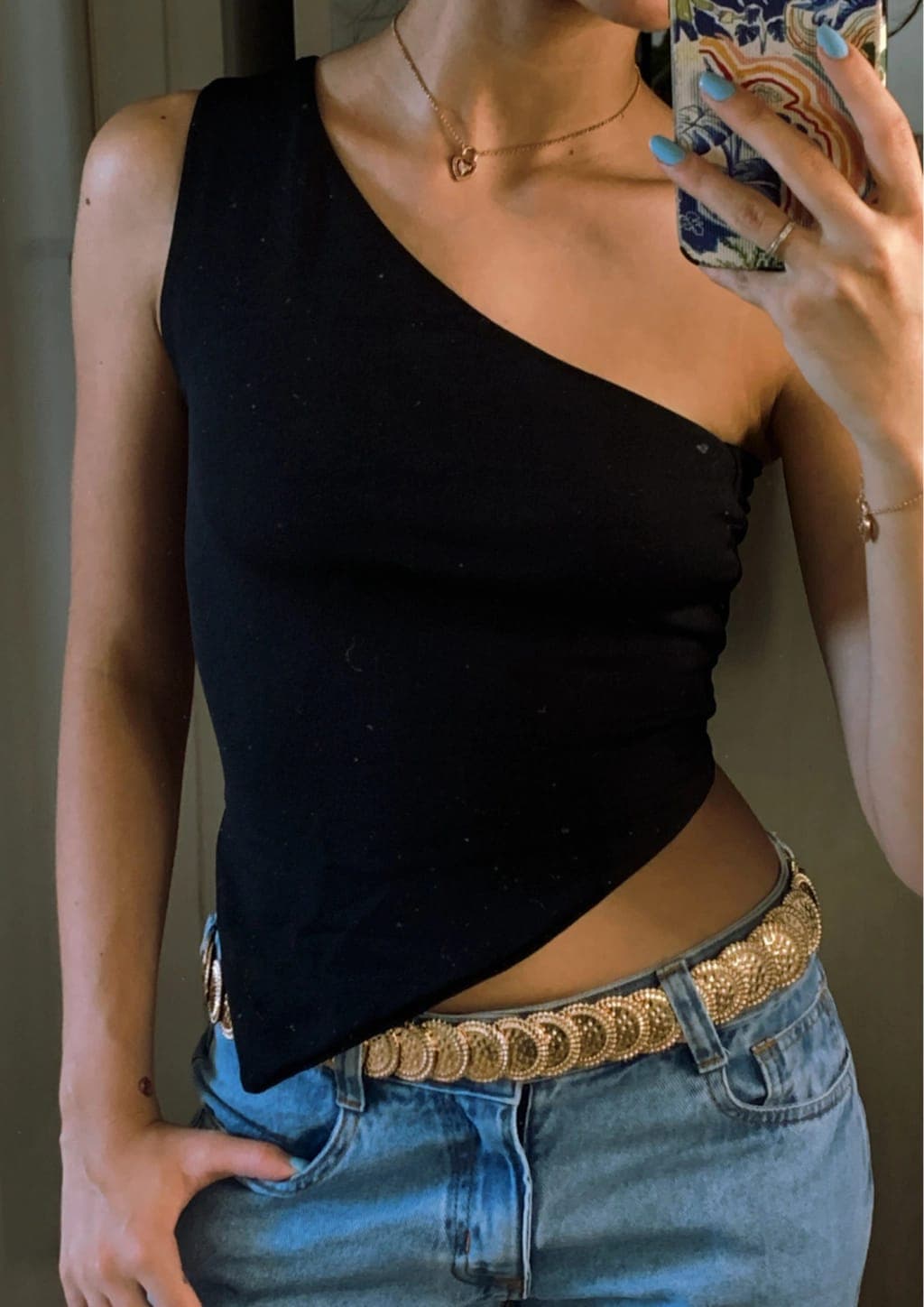 Blusa Carmim Preta