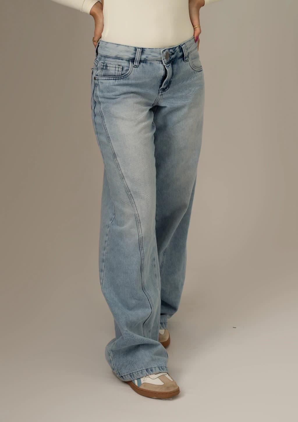 Low Rise Cardeal Jeans Claro